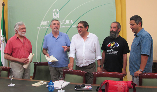 Reunión de la Federación Estatal de Foros por la Memoria con el director General de Memoria Democrática de la Junta de Andalucía