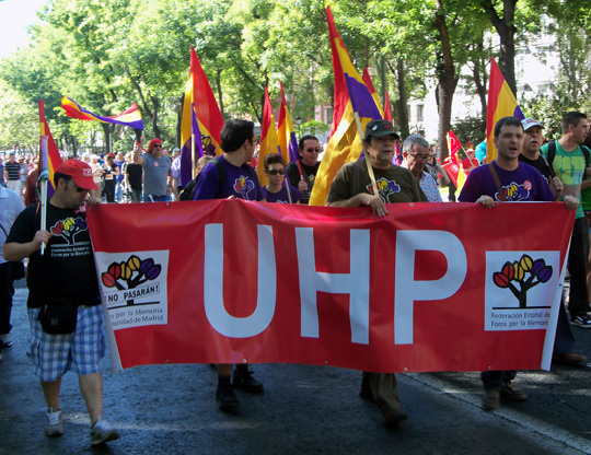 La Federacin de Foros por la Memoria participa en la marcha a Madrid del 15-S