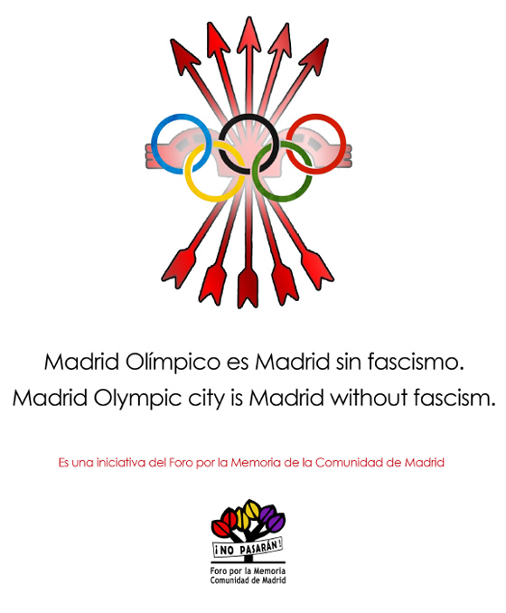 Concentración: “Madrid Olímpico es Madrid sin fascismo”